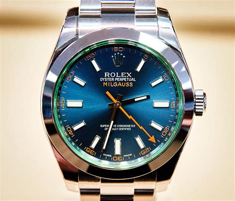 rolex milgaus review|Rolex Milgauss blue review.